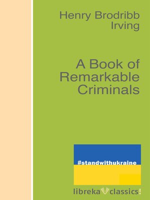 cover image of A Book of Remarkable Criminals